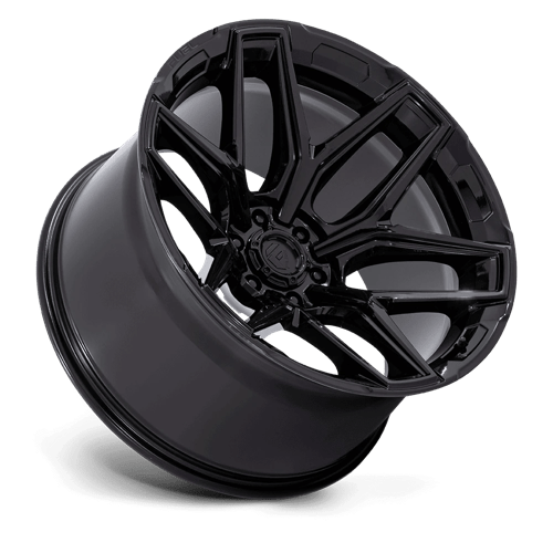 Fuel 1Pc Flux 22X10 -18 Gloss Black