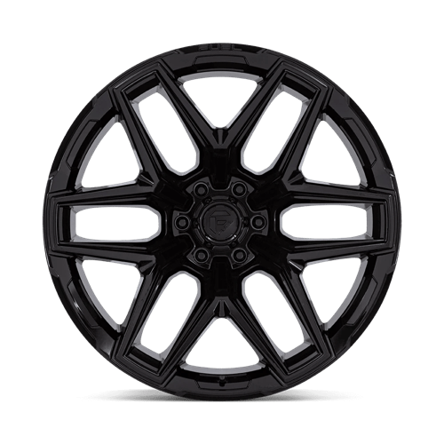 Fuel 1Pc Flux 22X10 -18 Gloss Black