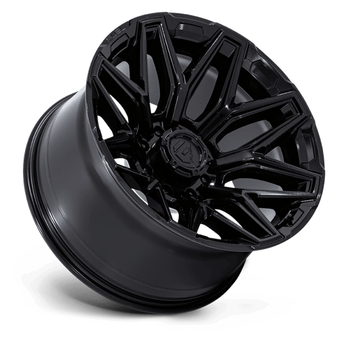 Fuel 1Pc Flux 22X10 -18 Gloss Black