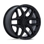 Fuel 1Pc Flux 22X9.5 +20 Gloss Black