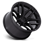 Fuel 1Pc Flux 24X10 +0 Gloss Black