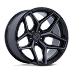 Fuel 1Pc Flux 18X9 +20 Gloss Black Brush Fc Gray Dddt