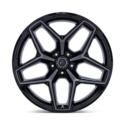 Fuel 1Pc Flux 20X9 +20 Gloss Black Brush Fc Gray Dddt