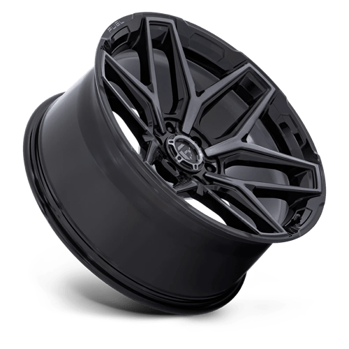 Fuel 1Pc Flux 18X9 +20 Gloss Black Brush Fc Gray Dddt