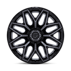 Fuel 1Pc Flux 20X9 +1 Gloss Black Brush Fc Gray Dddt