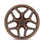 Fuel 1Pc Flux 17X9 -12 Platinum Bronze