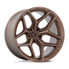 Fuel 1Pc Flux 17X9 +1 Platinum Bronze