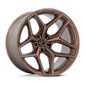 Fuel 1Pc Flux 22X9.5 +20 Platinum Bronze