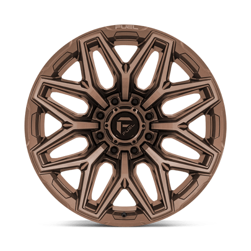 Fuel 1Pc Flux 22X10 -18 Platinum Bronze