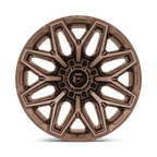 Fuel 1Pc Flux 22X10 -18 Platinum Bronze