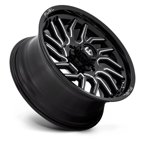 Fuel 1Pc D807 Hurricane 20X9 +20 Gloss Black Milled