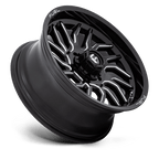 Fuel 1Pc D807 Hurricane 20X9 +1 Gloss Black Milled