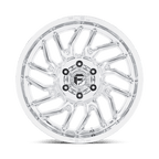 Fuel 1Pc D809 Hurricane 20X9 +20 Polished Milled