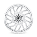 Fuel 1Pc D809 Hurricane 20X9 +1 Polished Milled