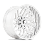 Fuel 1Pc D809 Hurricane 20X9 +1 Polished Milled