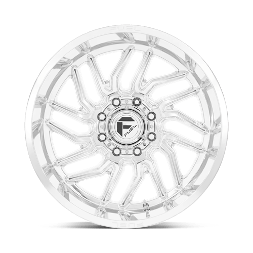 Fuel 1Pc D809 Hurricane 20X9 +1 Polished Milled