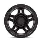 Fuel 1Pc D799 Oxide 17X8.5 -10 Blackout