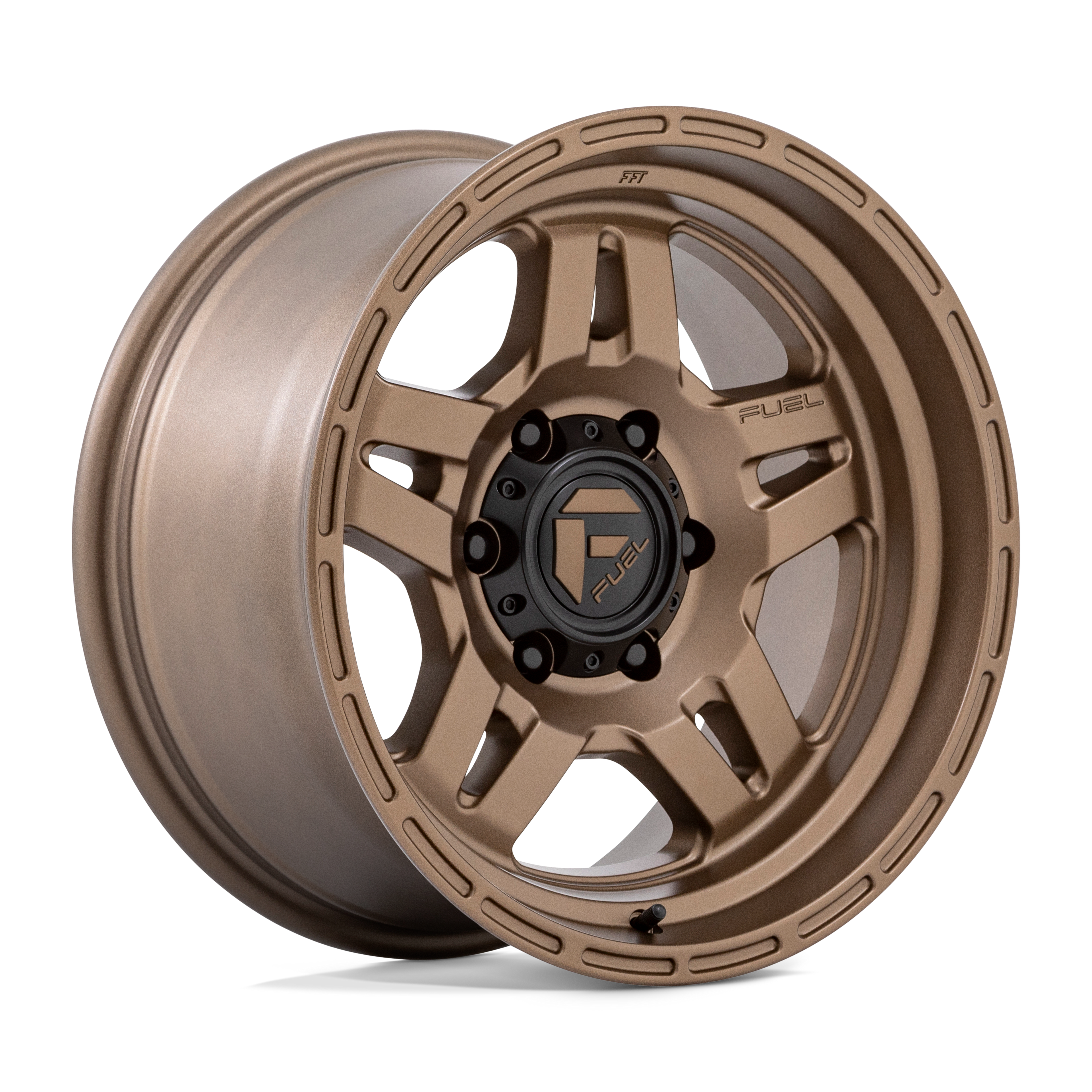 Fuel 1Pc D800 Oxide 17X8.5 -10 Matte Bronze