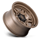 Fuel 1Pc D800 Oxide 17X8.5 -10 Matte Bronze