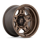 Fuel 1Pc D800 Oxide 17X9 -38 Matte Bronze