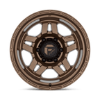 Fuel 1Pc D800 Oxide 17X9 -38 Matte Bronze