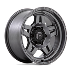 Fuel 1Pc D801 Oxide 17X8.5 -10 Matte Gunmetal