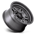 Fuel 1Pc D801 Oxide 17X9 -38 Matte Gunmetal