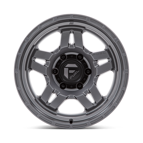 Fuel 1Pc D801 Oxide 17X9 -38 Matte Gunmetal