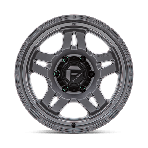 Fuel 1Pc D801 Oxide 18X9 +1 Matte Gunmetal