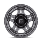 Fuel 1Pc D801 Oxide 17X9 -38 Matte Gunmetal