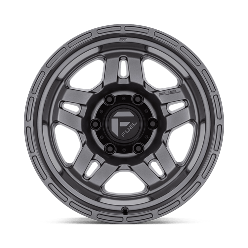 Fuel 1Pc D801 Oxide 17X9 -38 Matte Gunmetal