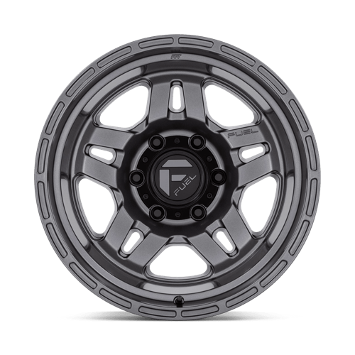 Fuel 1Pc D801 Oxide 17X9 -38 Matte Gunmetal