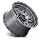Fuel 1Pc D801 Oxide 18X9 +1 Matte Gunmetal
