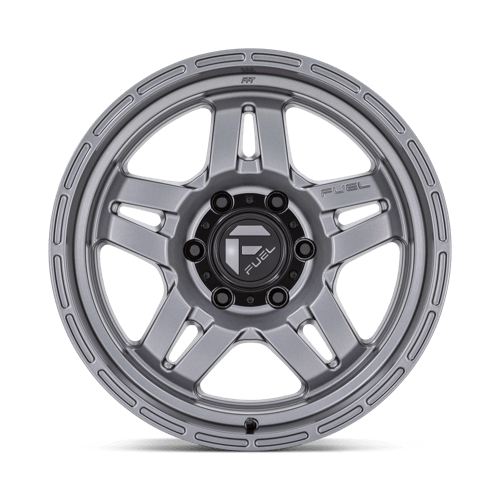 Fuel 1Pc D801 Oxide 18X9 +1 Matte Gunmetal