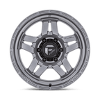 Fuel 1Pc D801 Oxide 18X9 +1 Matte Gunmetal