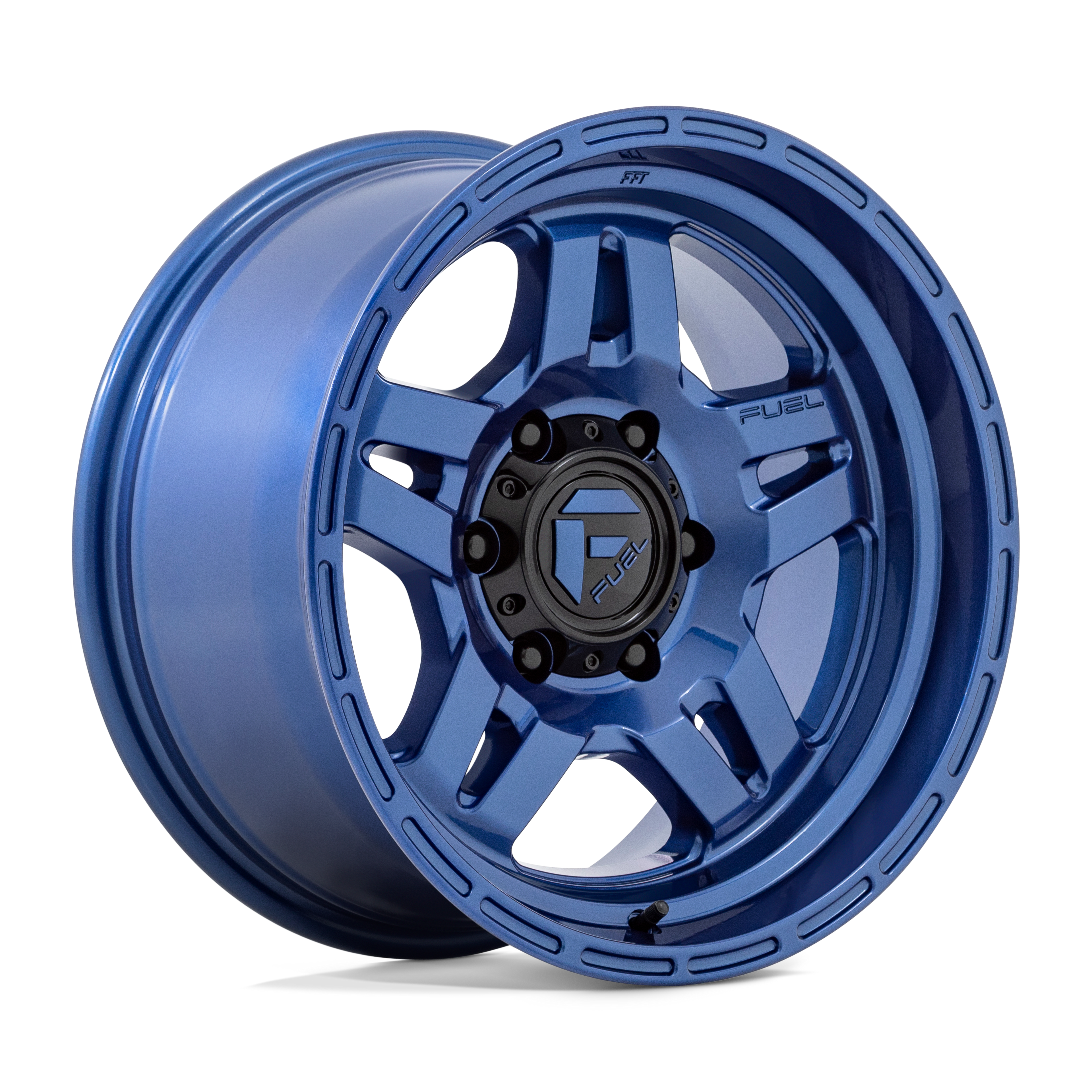 Fuel 1Pc D802 Oxide 17X8.5 -10 Dark Blue