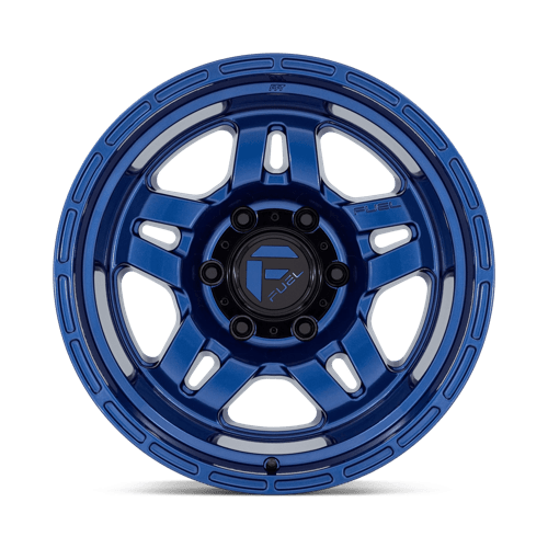 Fuel 1Pc D802 Oxide 17X9 -38 Dark Blue