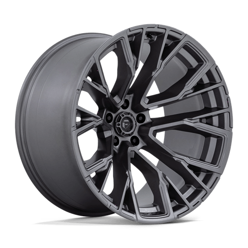 Fuel 1Pc D848 Rebar 22X12 -44 Matte Gunmetal