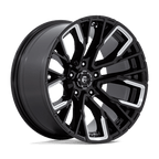 Fuel 1Pc D849 Rebar 20X10 -18 Gloss Black Milled