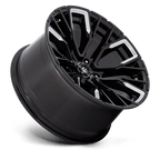 Fuel 1Pc D849 Rebar 20X10 -18 Gloss Black Milled