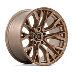 Fuel 1Pc D850 Rebar 20X10 -18 Platinum Bronze Milled