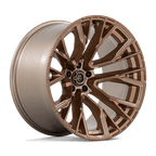Fuel 1Pc D850 Rebar 22X12 -44 Platinum Bronze Milled