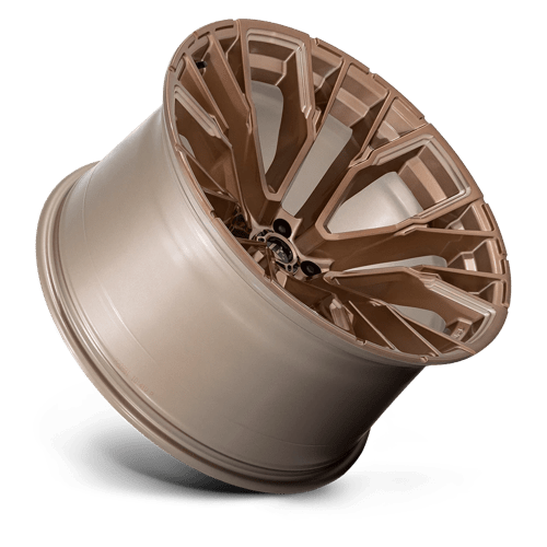Fuel 1Pc D850 Rebar 22X12 -44 Platinum Bronze Milled