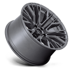 Fuel 1Pc D848 Rebar 20X10 -18 Matte Gunmetal