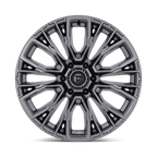 Fuel 1Pc D848 Rebar 20X10 -18 Matte Gunmetal