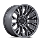 Fuel 1Pc D848 Rebar 20X9 +1 Matte Gunmetal
