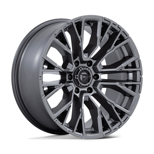 Fuel 1Pc D848 Rebar 20X9 +1 Matte Gunmetal