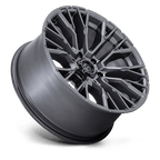 Fuel 1Pc D848 Rebar 20X9 +1 Matte Gunmetal