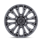 Fuel 1Pc D848 Rebar 20X9 +1 Matte Gunmetal