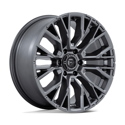 Fuel 1Pc D848 Rebar 20X9 +20 Matte Gunmetal